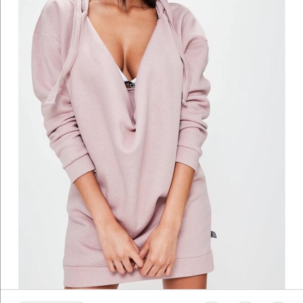 Oversized hoodie dress